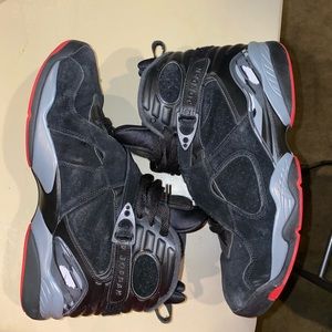 EUC Air Jordan 8 Bred